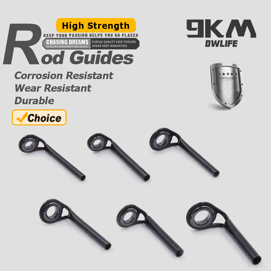 Fishing Equipment Guide - Guias de vara de pesca 5