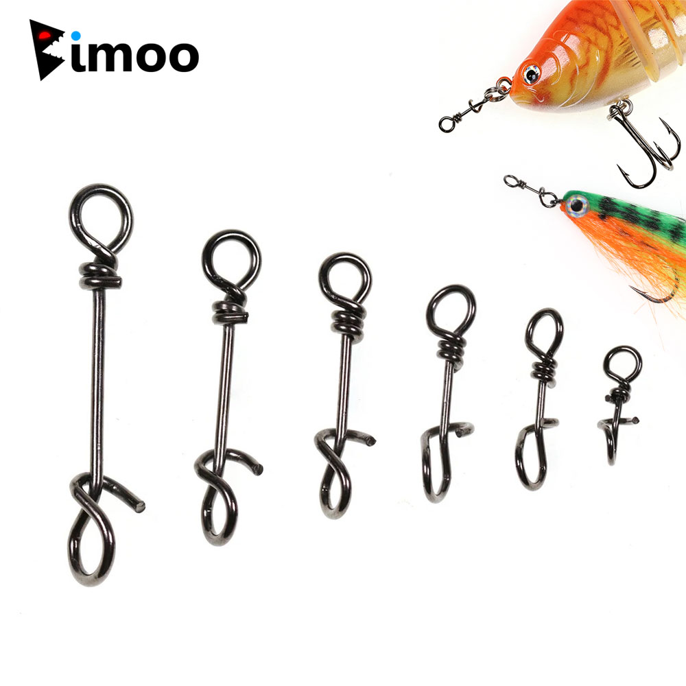 Fishing Equipment Cheap - Bimoo 50 Peças Conector de Aço