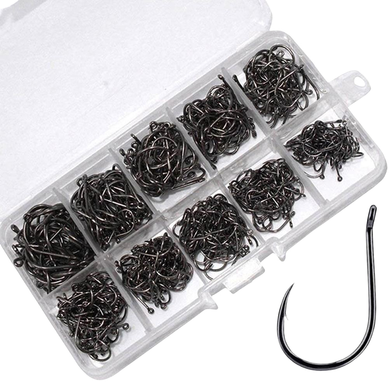 Fishing Equipment Jet - Conjunto de 100-500PCS de Anzóis de