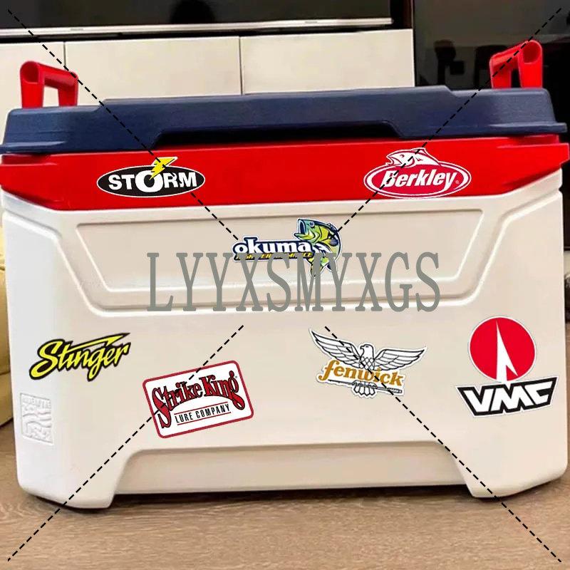 Adesivo Decorativo de Vinil Im - Fishing Equipment Box avaliação e preço