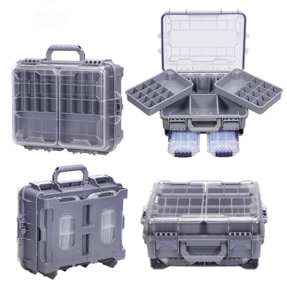 1pc à prova dwaterproof água d - Fishing Equipment Box avaliação e preço
