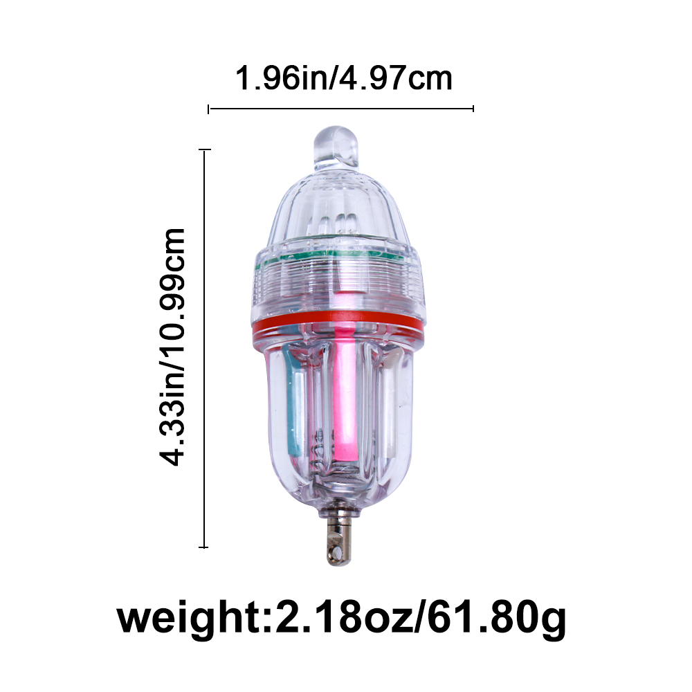 1 Luz LED Colorida para Pesca, - Fishing Equipment Tackle avaliação e preço